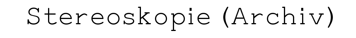 Stereoskopie